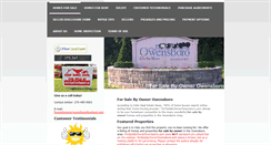 Desktop Screenshot of forsalebyownerowensboro.com